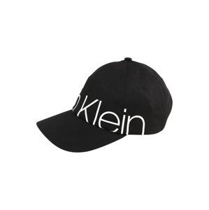 Calvin Klein Čiapka 'TRAIL BIG LOGO CAP'  čierna / biela