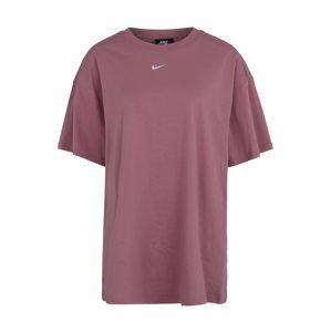 Nike Sportswear Oversize tričko 'W NSW ESSNTL TOP SS BF LBR'  baklažánová
