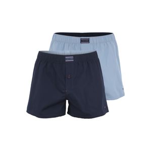 Tommy Hilfiger Underwear Boxerky 'Woven'  námornícka modrá / svetlomodrá