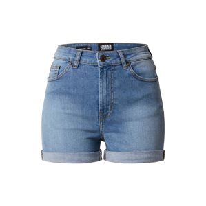 Urban Classics Džínsy 'Ladies 5 Pocket Shorts'  modrá