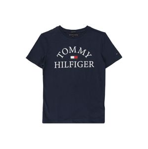 TOMMY HILFIGER Shirt 'ESSENTIAL LOGO TEE S/S'  námornícka modrá