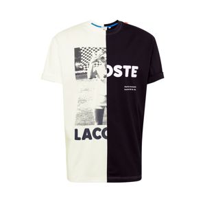 Lacoste LIVE Shirt  čierna / biela