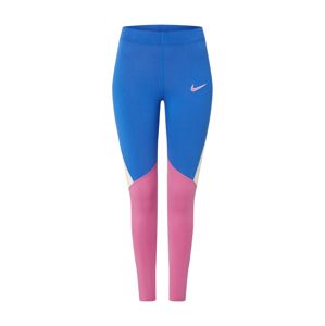 Nike Sportswear Legíny  modrá / ružová
