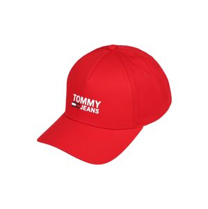 Tommy Jeans Čiapka 'TJM LOGO CAP'  červené