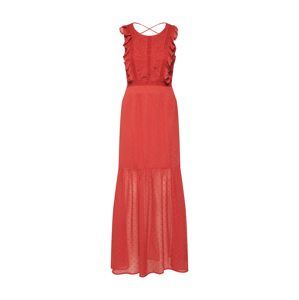 Y.A.S Večerné šaty 'YASFELINA SL ANKLE DRESS'  oranžovo červená