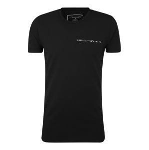 MOROTAI Funkčné tričko  čierna / biela