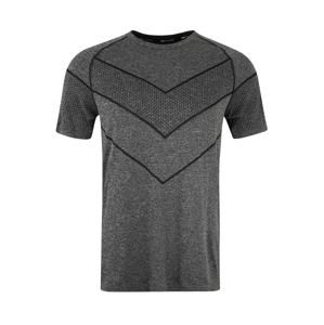 PUMA Funkčné tričko 'Reactive'  tmavosivá / čierna / biela