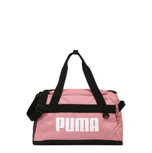 PUMA Športová taška 'Challenger Duffel'  čierna / ružová