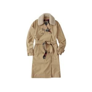Abercrombie & Fitch Prechodný kabát 'XM18-WINTER TRENCH'  hnedé
