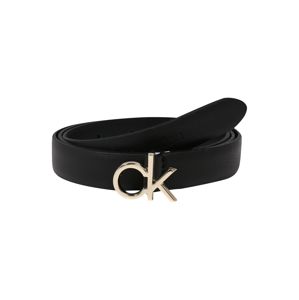 Calvin Klein Opasky  čierna / zlatá