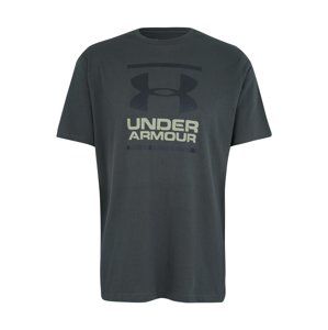 UNDER ARMOUR Funkčné tričko 'Foundation'  kaki / čierna