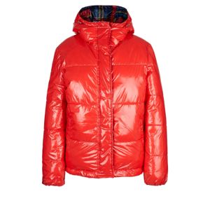 s.Oliver Zimná bunda  svetločervená / zmiešané farby
