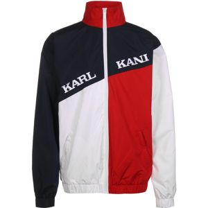 Karl Kani Prechodná bunda ' Retro Block '  červená / modrá / biela