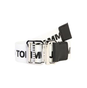 Tommy Jeans Opasky 'Webbing Belt 3.5'  čierna / biela