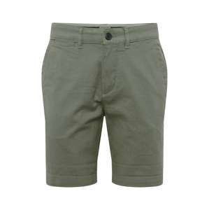 SELECTED HOMME Chino nohavice 'SLHSTRAIGHT-CHRIS SHORTS W CAMP'  zelená