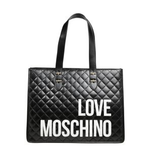 Love Moschino Shopper 'BORSA QUILTED NAPPA PU NERO'  čierna
