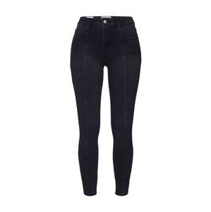 Calvin Klein Jeans Džínsy 'SEAMED HIGH RISE SUPER SKINNY A'  čierny denim