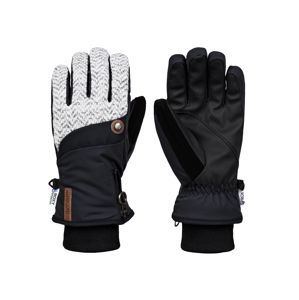ROXY Športové rukavice 'NYMERIA'  biela / čierna
