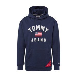 Tommy Jeans Mikina 'AMERICANA'  tmavomodrá / biela