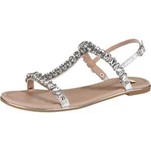 BUFFALO Remienkové sandále 'Estelle'  strieborná