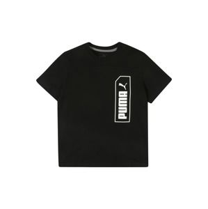 PUMA Funkčné tričko 'Nu-Tility'  čierna / biela