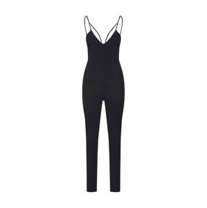 Missguided Overal 'STRAPPY HARNESS CAMI JUMPSUIT'  čierna