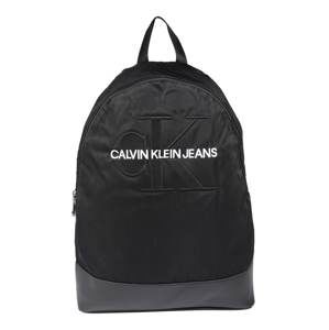 Calvin Klein Batoh 'MONOGRAM NYLON CP BP W/O POCKET'  čierna
