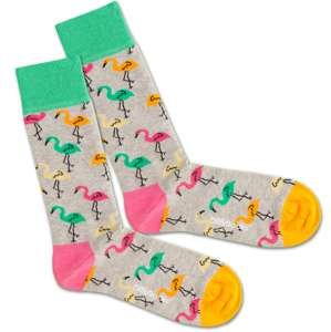 DillySocks Ponožky 'Flamingo Party'  zmiešané farby