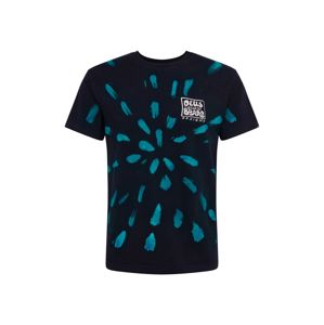 DEUS EX MACHINA T-Shirt 'Banzai'  svetlomodrá / čierna