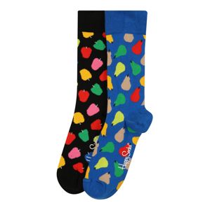 Happy Socks Športové ponožky 'Fruit'  zmiešané farby / čierna / modrá