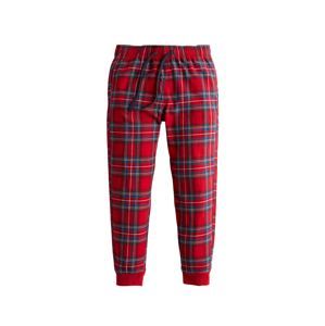 HOLLISTER Pyžamové nohavice  modré / červené / biela