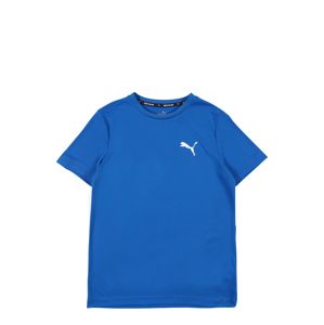 PUMA Funkčné tričko  modrá / biela