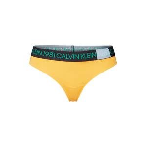 Calvin Klein Underwear Tangá  žlté