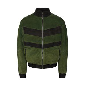 tigha Prechodná bunda 'Taavi'  zelená / čierna