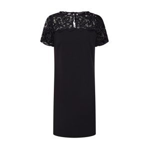 Dorothy Perkins Letné šaty 'LACE MIX SHIFT'  čierna