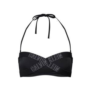 Calvin Klein Swimwear Bikinový top 'BANDEAU-RP'  čierna