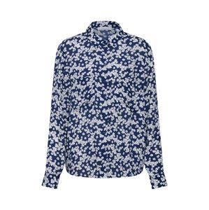 Samsoe Samsoe Blúzka 'Milly shirt aop 7201'  modré / biela