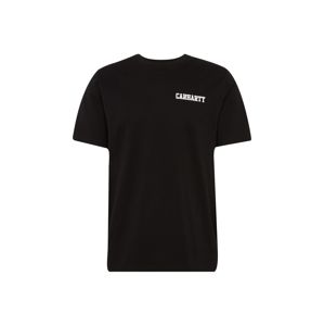 Carhartt WIP Tričko 'S/S College Script T-Shirt'  čierna