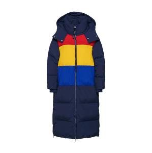 Tommy Jeans Zimný kabát 'OVERSIZED PUFFA COAT'  tmavomodrá / zmiešané farby