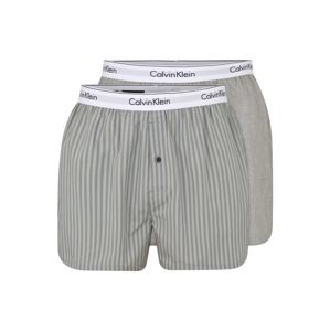 Calvin Klein Underwear Boxerky 'BOXER SLIM'  sivá