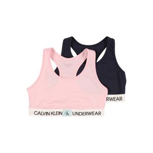 Calvin Klein Underwear Podprsenka  čierna / ružová / tmavomodrá