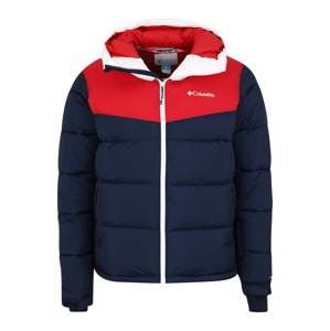 COLUMBIA Športová bunda 'Iceline Ridge'  námornícka modrá / červené / biela