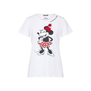 PRINCESS GOES HOLLYWOOD Tričko 'Disney Minnie iconic'  biela