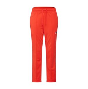 Nike Sportswear Nohavice  červené / biela