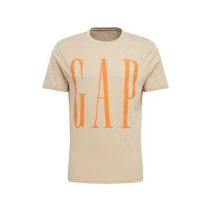 GAP Shirt  béžová / oranžová