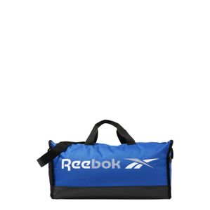 REEBOK Športová taška  modrá / biela / čierna