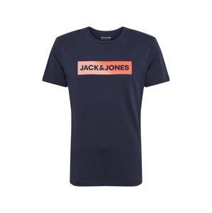 JACK & JONES Shirt  červené / námornícka modrá