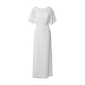 Dorothy Perkins Večerné šaty 'Bridal Leyla Burnout Maxi Dress'  biela