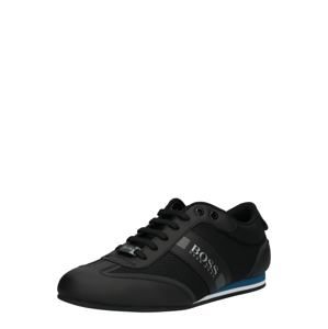 BOSS Športové šnurovacie topánky 'Ligter'  modré / čierna