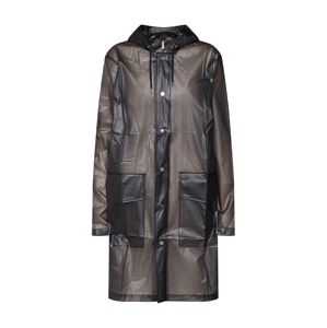 RAINS Prechodný kabát 'Hooded Coat'  čierna